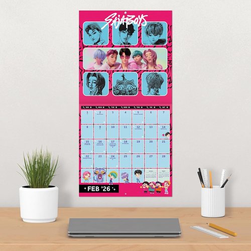 2026 Kpop Demon Hunters Wall Calendar - Stunning Artwork & Monthly Inspiration