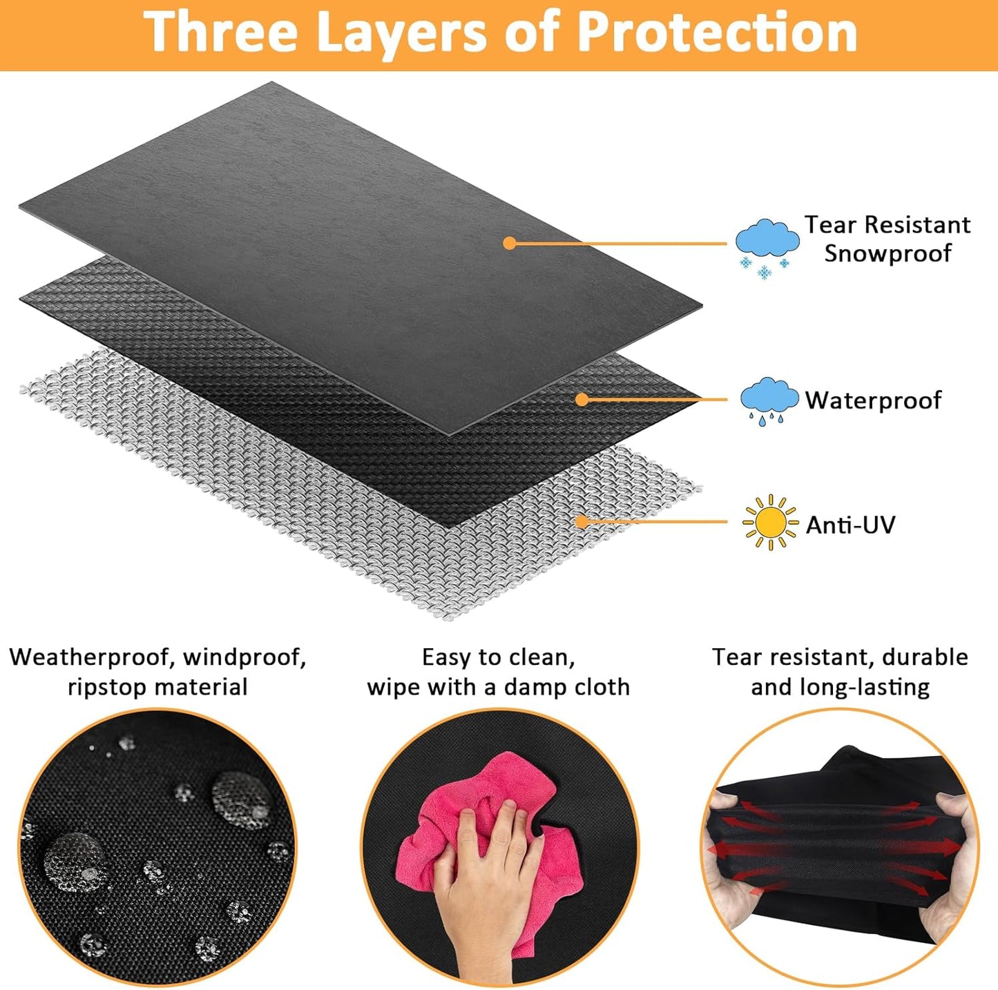 Weber - 30 Inch Grill Cover | Waterproof BBQ Cover for Spirit 210 Series - Fits 2 Burner Grills