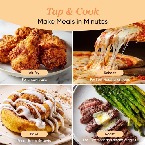 COSORI Air Fryer 2.1 QT - Compact 4-in-1 Air Fryer for Easy Meals & Snacks | 97% Less Oil, Nonstick Basket