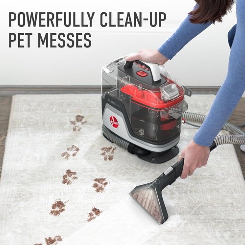 Hoover CleanSlate Plus Portable Carpet Cleaner - Powerful Suction & Versatile Tools for Pet Stains | Auto Detailing