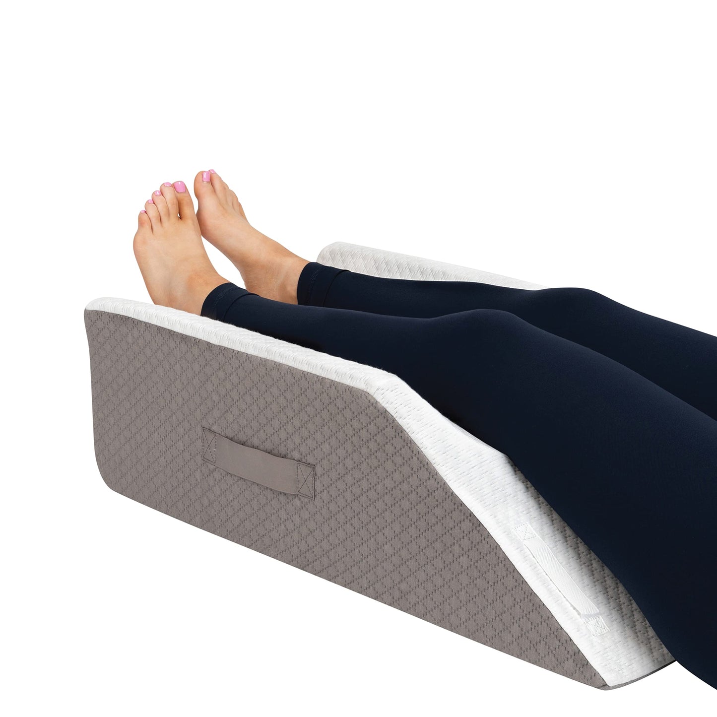 Kölbs Double Or Single Leg Elevation, Post Surgery Leg, Knee Wedge Pillow to Elevate Knee, Leg Rest for Bed, Foot Pillow for Bed (Double Leg)