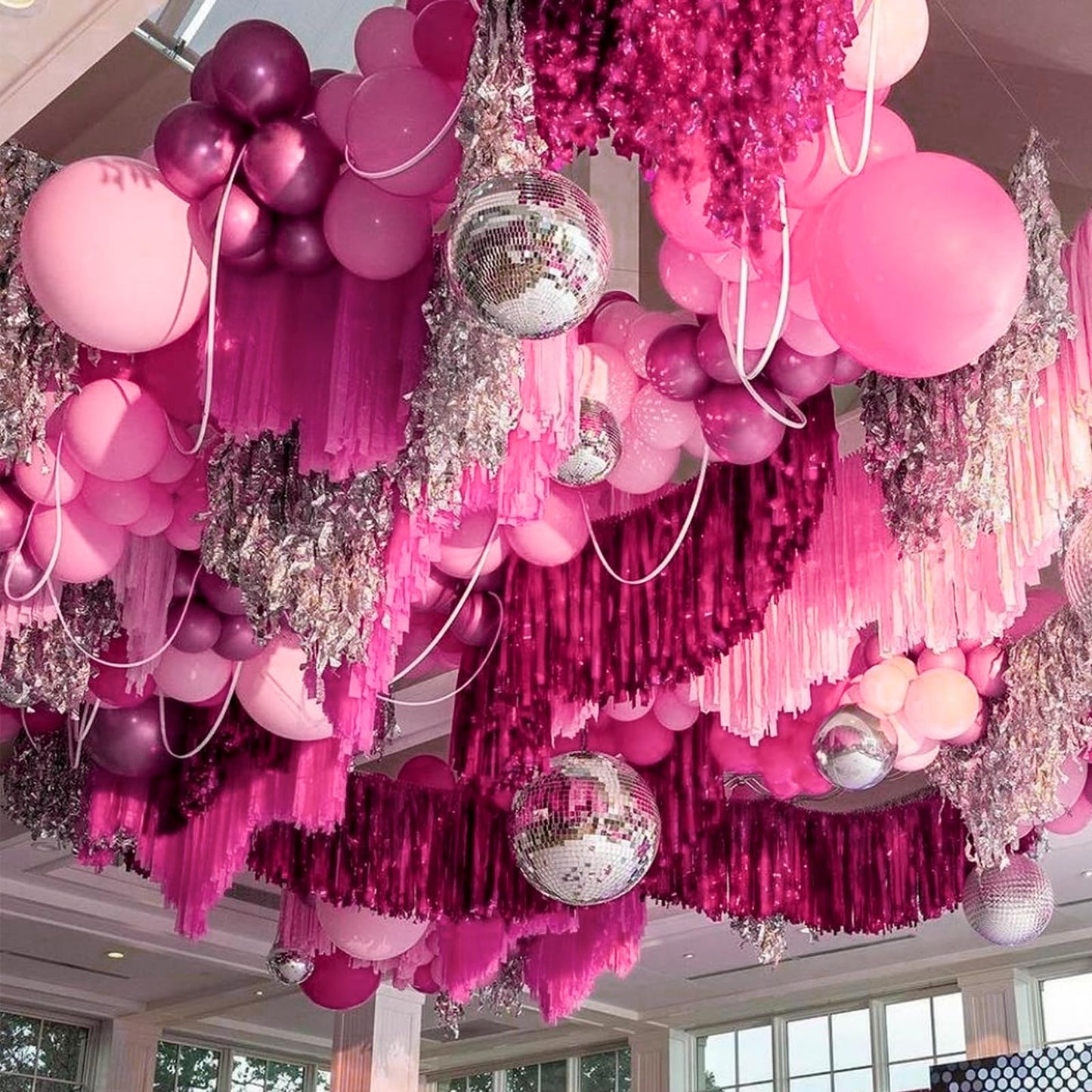 PartyWoo Pink Balloons 4 pcs 36 Inch Extra Large Big Jumbo Giant Matte Pink Balloons for Valentine's Day Baby Shower Gender Reveal Princess Bachelorette Engagement Birthday Party Decorations Pink-Y11