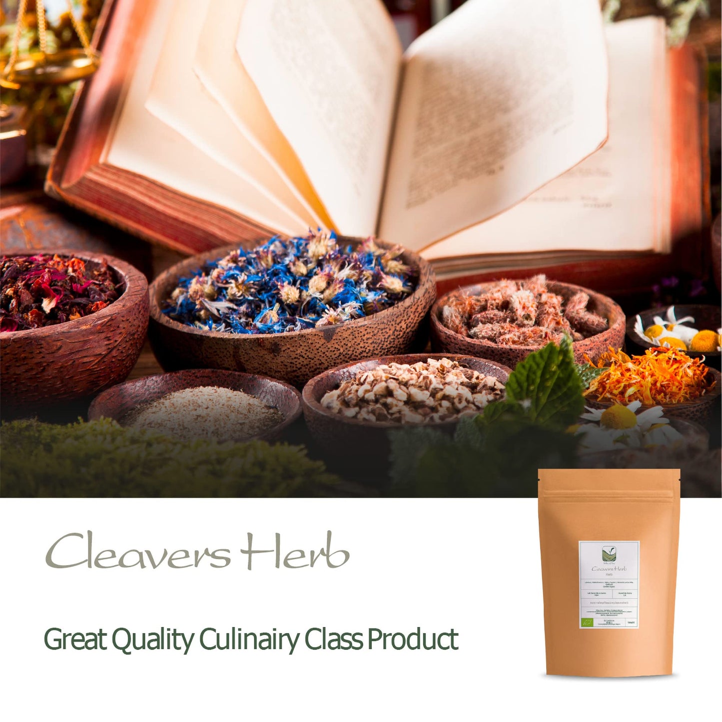 Cleavers Herb Tea Galium Aparine -