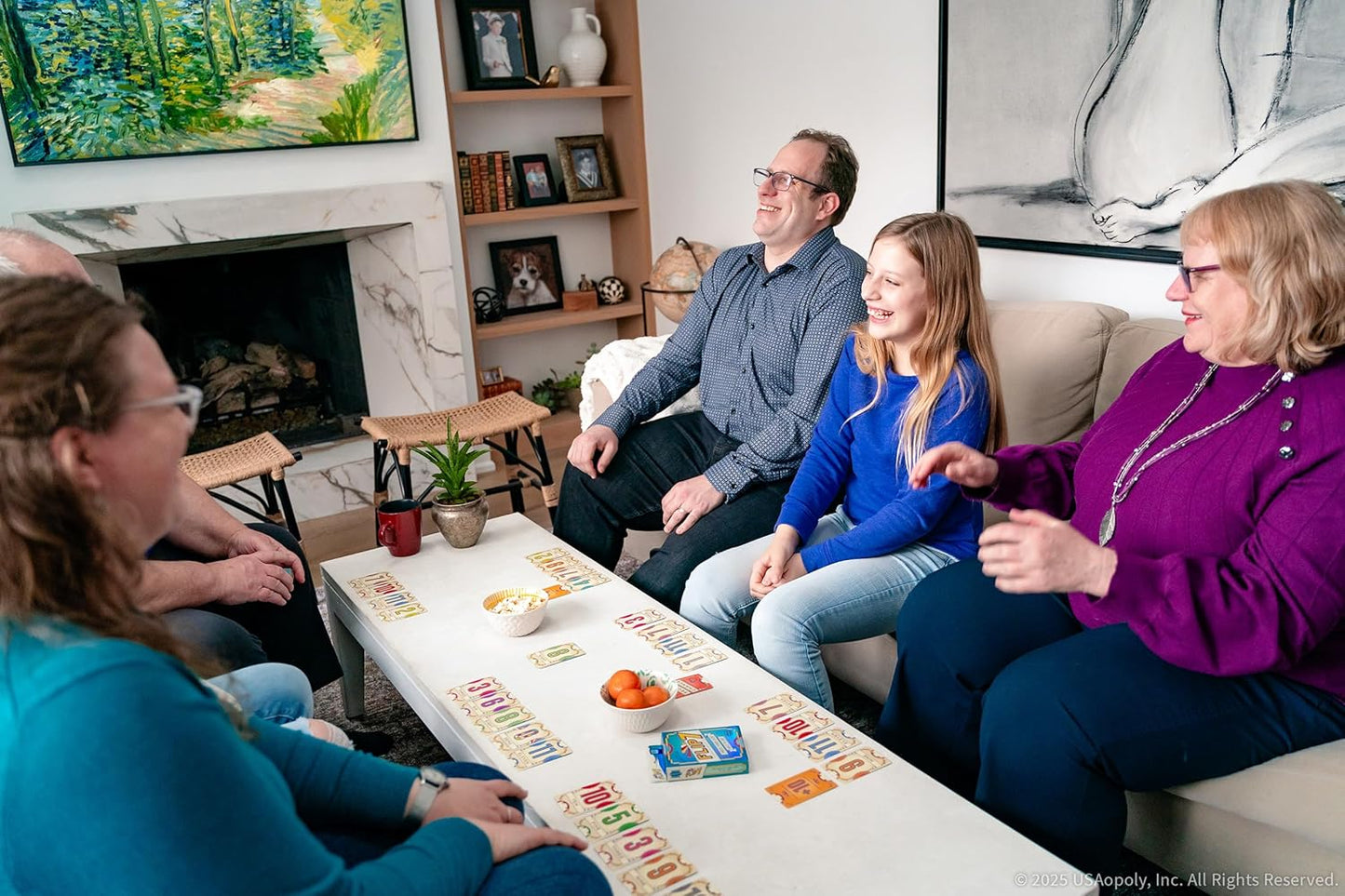 USAOPOLY Flip 7 Card Game - Fast-Paced Strategy & Luck Blend for 3+ Players | Ages 8+ | 20 Min Play Time