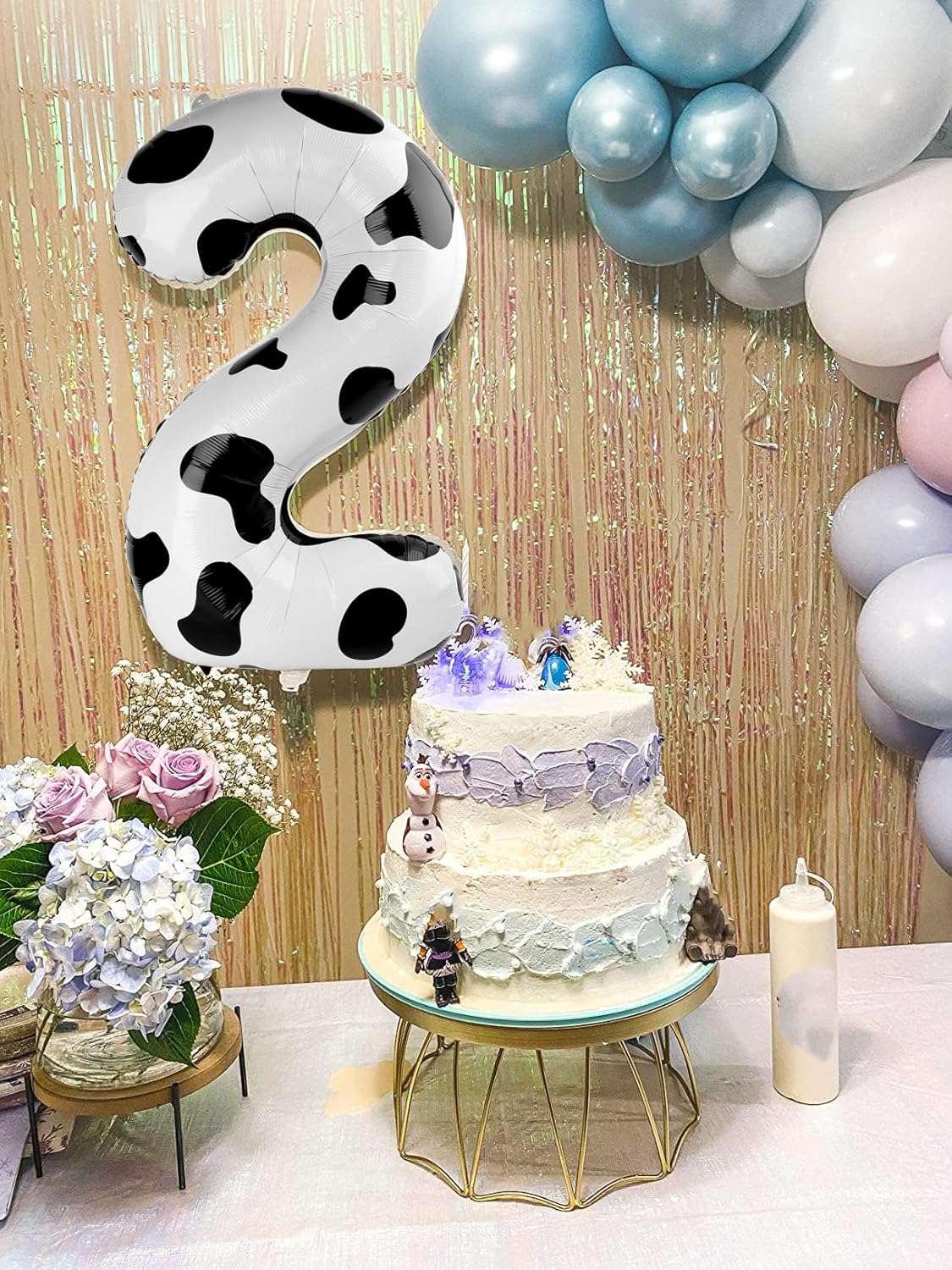 Skiennix 40-Inch Black & White Number 9 Balloon - Perfect for Birthdays, Weddings & Graduations