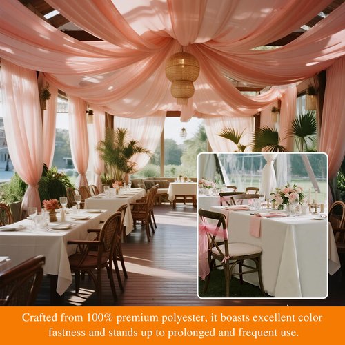 BIGTONE 12 Pack White Rectangle Tablecloth 60 x 102 Inch, Cross Ribbon Packing Reusable Table Clothes for 6 Foot Tables, Wrinkle Resistant Polyester Fabric Table Cover for Wedding, Party, Banquet