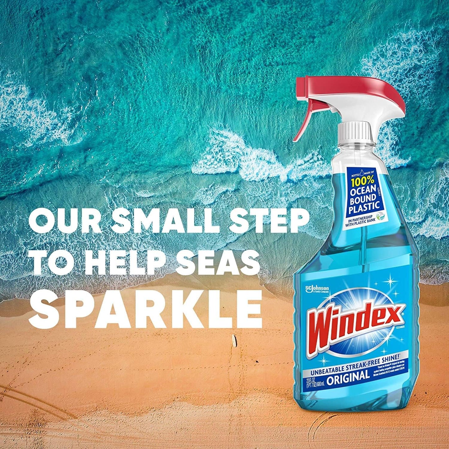 SC Johnson Windex Original Glass Cleaner - 5L Refill & 950ml Trigger Spray Combo