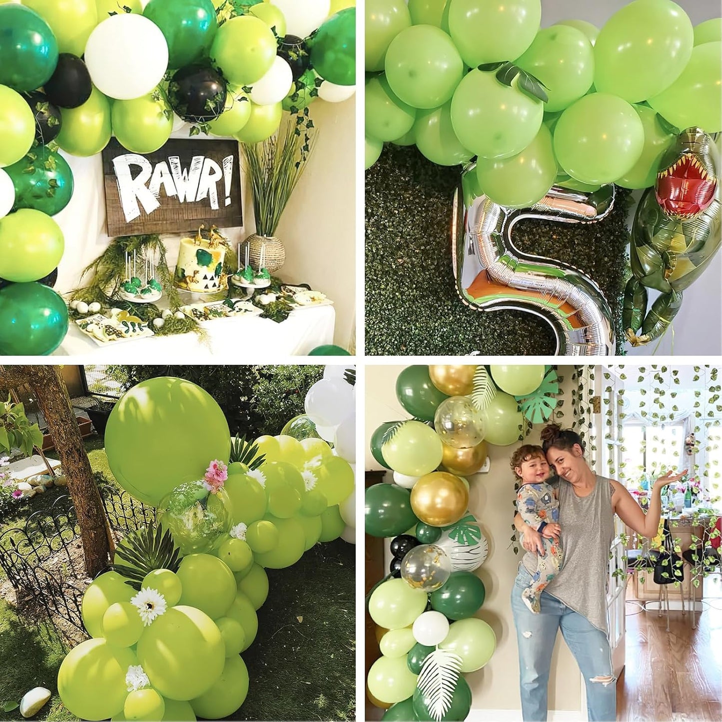 PartyWoo Lime Green Balloons - 100pcs 12 Inch Latex Helium Balloons for Graduation & Birthday Decor