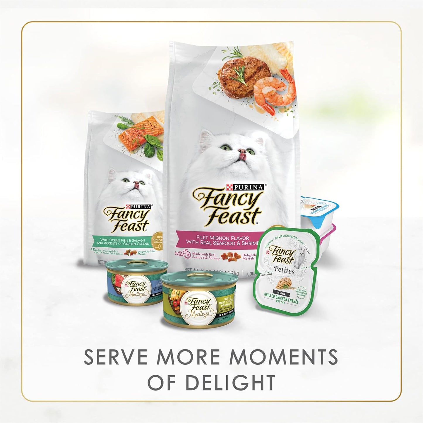 Purina Fancy Feast Gravy Lovers Wet Cat Food Variety Pack - Gourmet Poultry & Beef | 24 Cans (3 oz.)