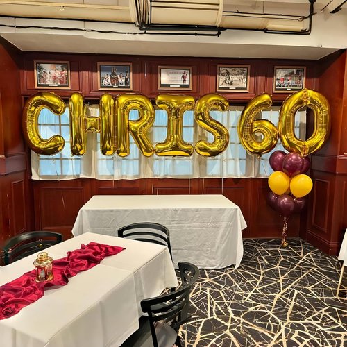 Giant S Gold Alphabet Balloon - 40 Inch Self-Inflating Mylar Foil Letter for Birthday & Graduation Decor