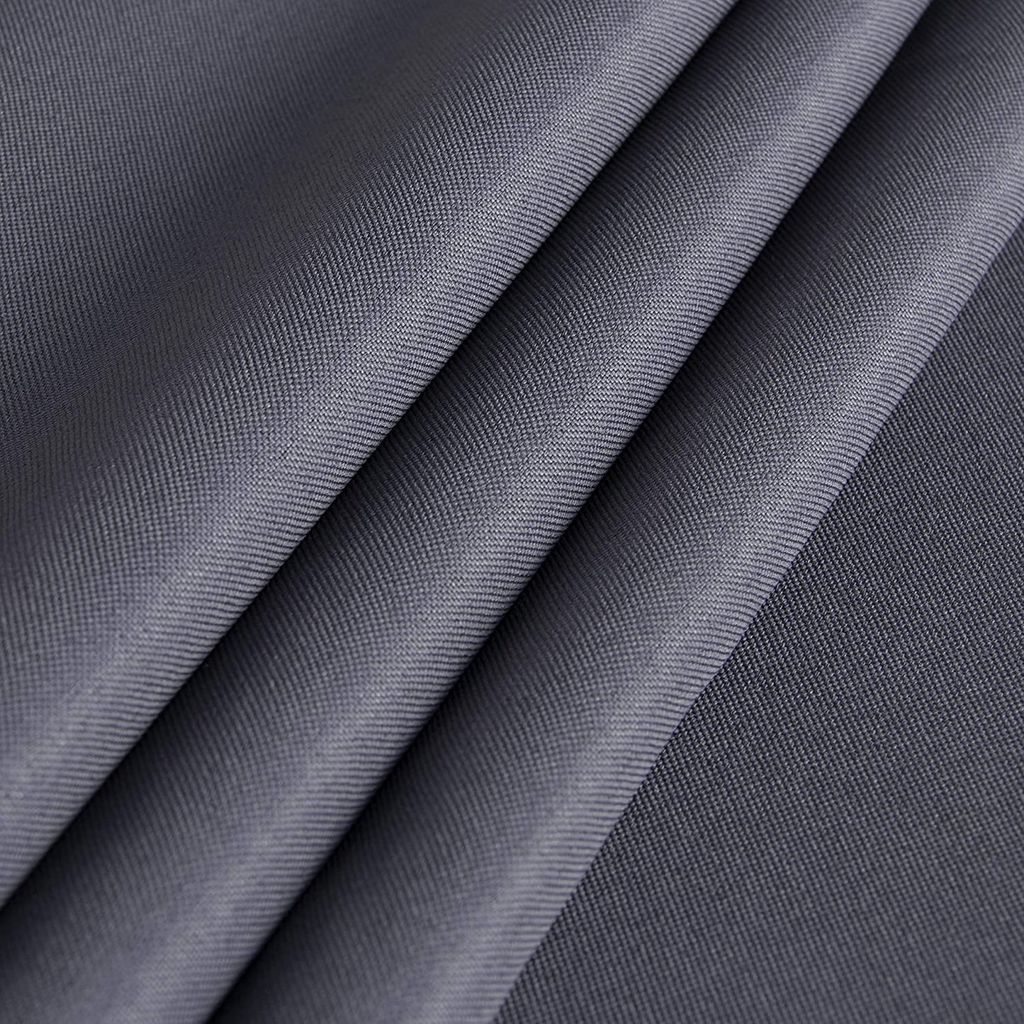 Sancua Rectangle Tablecloth - 70 x 108 Inch, Grey, Polyester, Stain & Wrinkle Resistant, Perfect for Dining Table, Buffet, Parties, Camping