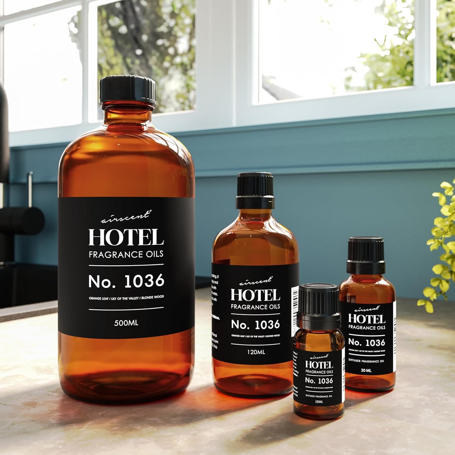 AirScent Diffuser Oil No. 1036 - Las Vegas Venetian-Inspired Fragrance | 500 mL Bottle for Ultrasonic Diffusers