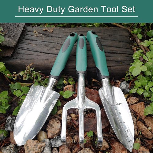 FANHAO Heavy Duty Metal Garden Hose Nozzle - Durable Garden Tools Set for Efficient Watering