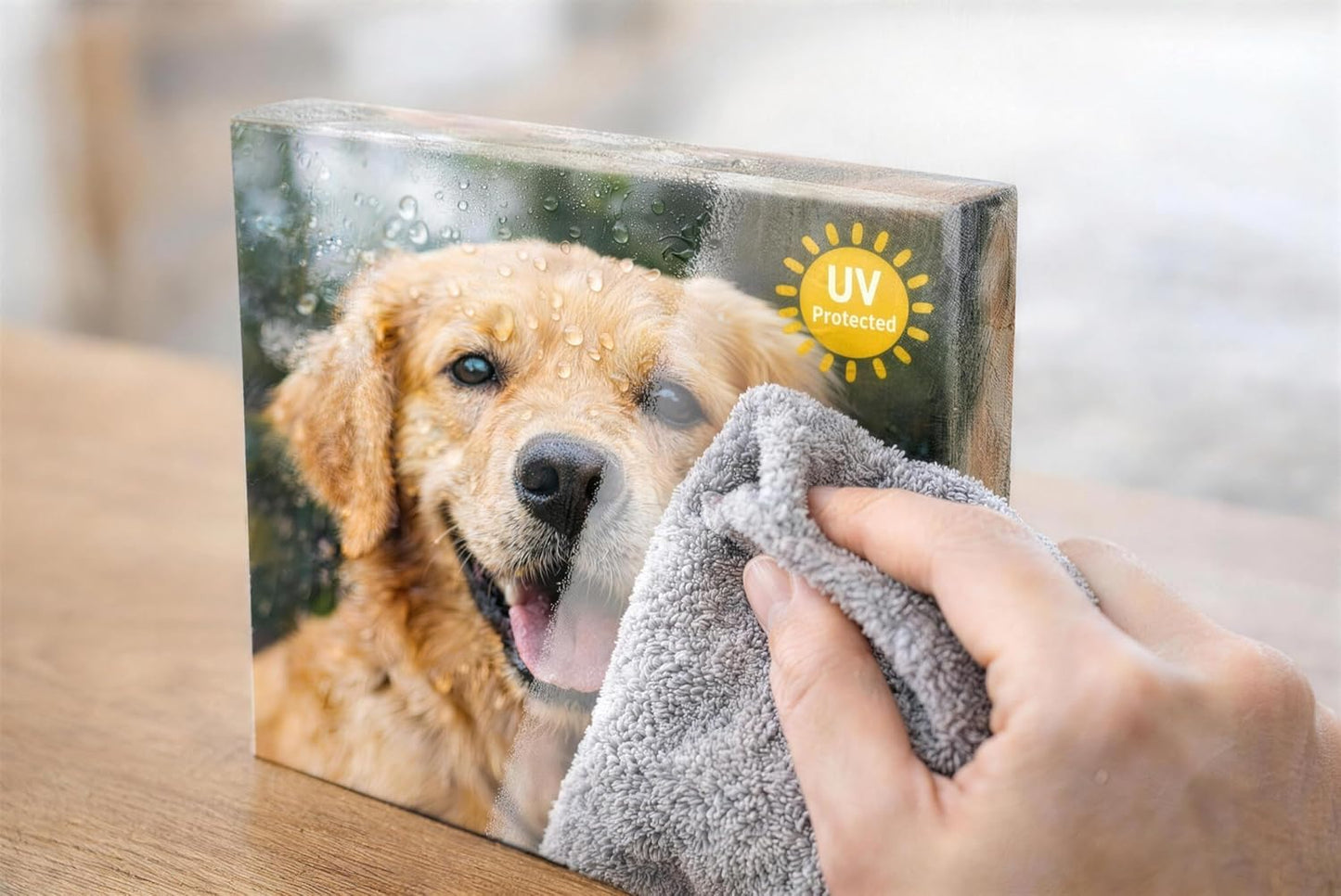 Sunwes Custom Canvas Prints - Personalized 11x14 Inch Photo Art | Perfect for Weddings, Family, and Pet Memorials