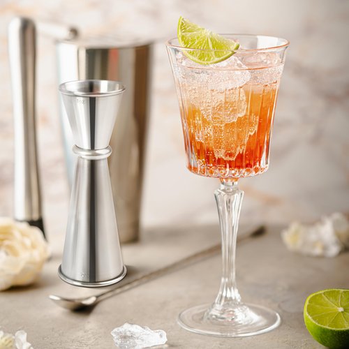 2 Pcs Jigger for Bartending, Premium 304 Stainless Steel Jigger 2 oz 1 oz, Professional Heavy-Duty Double Jigger, Cocktail Jigger, Cocktail Measuring Cup