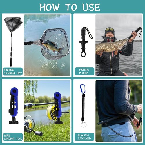 Fishing Advent Calendar 2025 - 24-Day Mystery Box of Lures & Tackle | Perfect Countdown Gift for Fishermen & Anglers