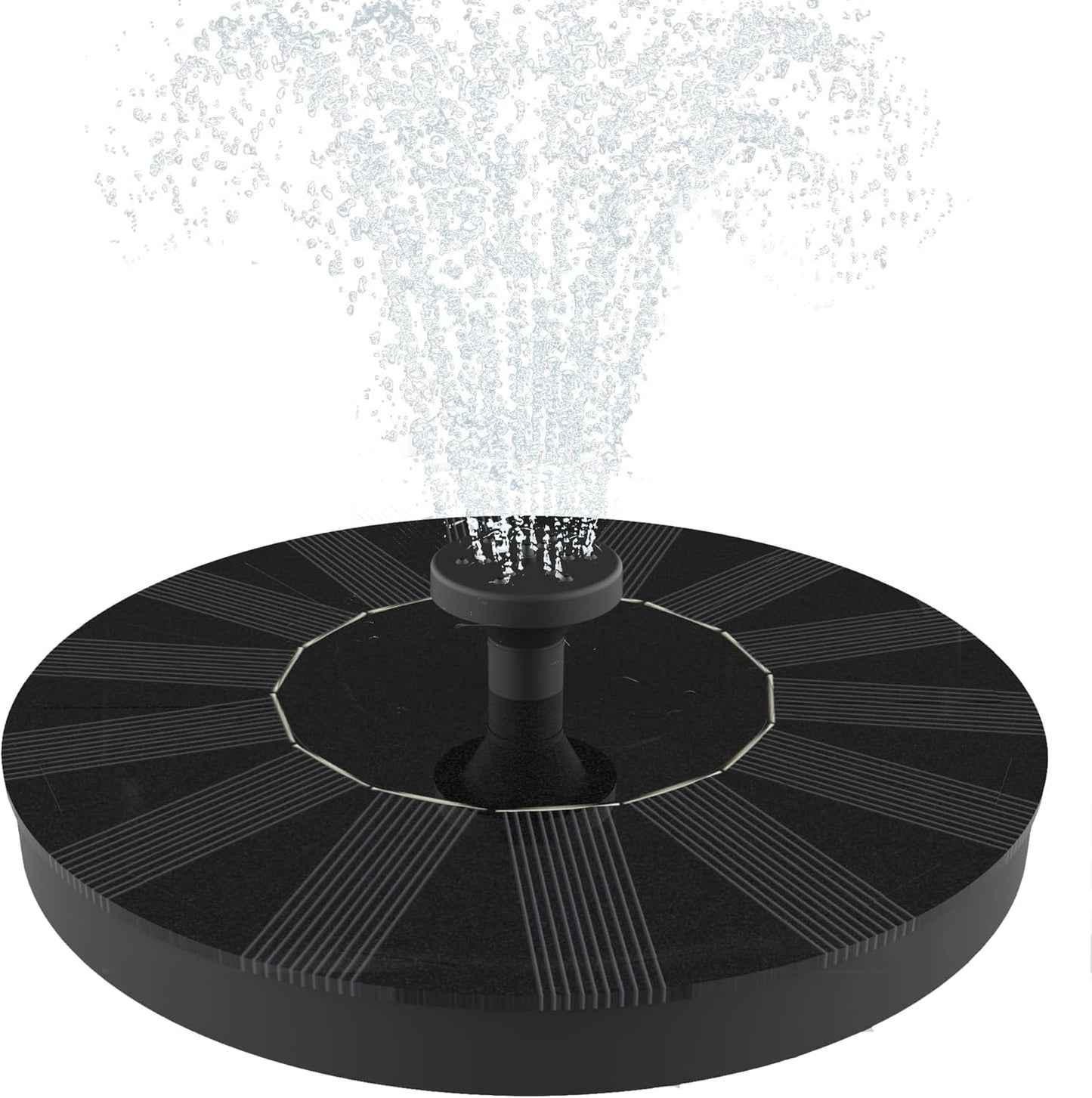 Solatec Solar Powered Fountain Pump - 1.3W Solar Panel Kit for Bird Bath, Pond & Garden