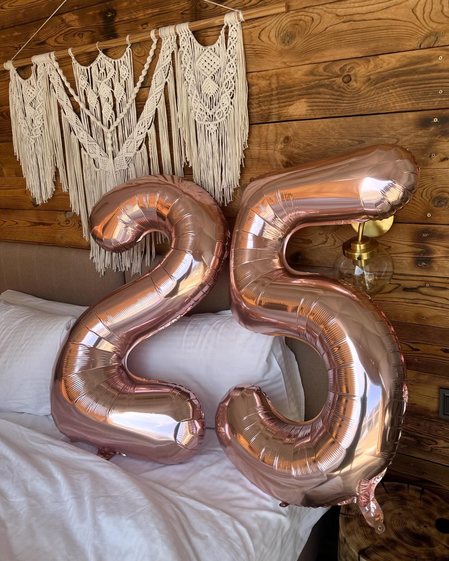 Rose Gold Number 15 Balloon 40 inch, 15 Number Balloons, 15th Birthday Decorations for Girls Boys, 15 Year Old Rose Gold Party Supplies