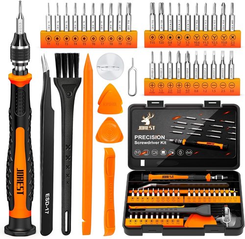 JOREST Precision Screwdriver Set - 40Pcs Mini Repair Tools for Macbook, PC, iPhone & More