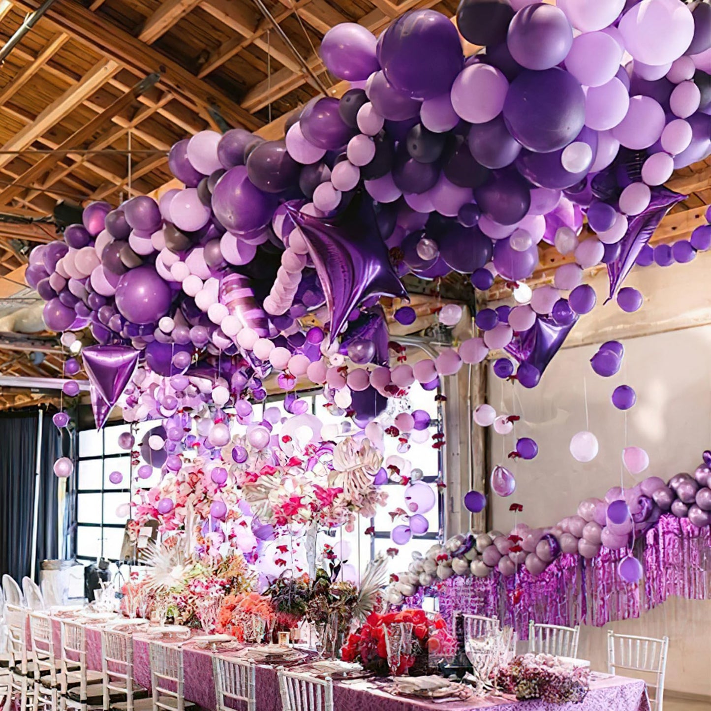 PartyWoo Lavender Balloons 101pcs 12 Inch Light Pastel Purple Lilac Purple Latex Helium Balloons for Birthday Baby Shower Graduation Wedding Anniversary Bridal Shower Party Decorations Purple-Q10