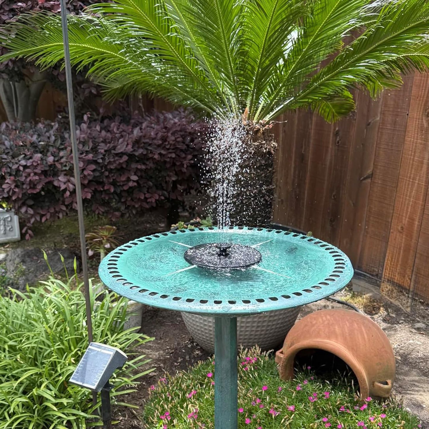 Skiennix Solar Water Pump - Outdoor Fountain for Bird Bath & Pond Decorations | Durable & Efficient