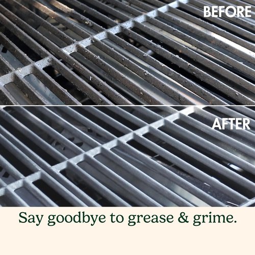 Cuisinart Stainless Steel Grill Brush - 16.5" Long Handle Cleaner & Scraper for BBQ & Griddles