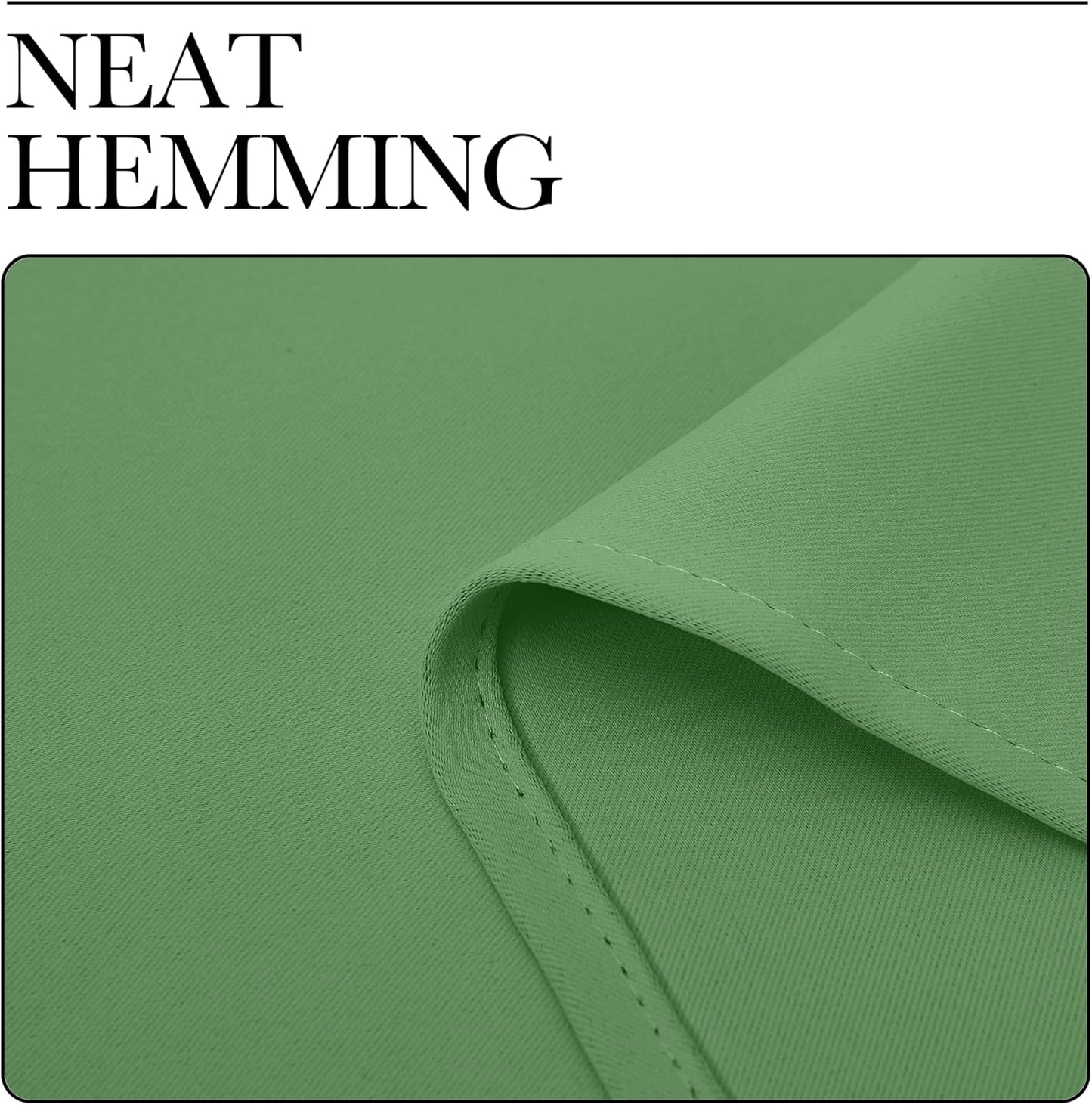 NICETOWN Blackout Curtains - Forest Green Thermal Insulated Drapes | 84 Inches Long, 2 Panels, 42 Inches Wide