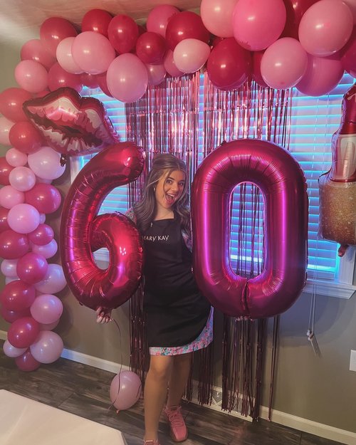 Hot Pink Number 10 Balloons 40 inch, 10 Number Balloons, 10th Birthday Decorations for Girls 10 Year Old Hot Pink Party Supplies