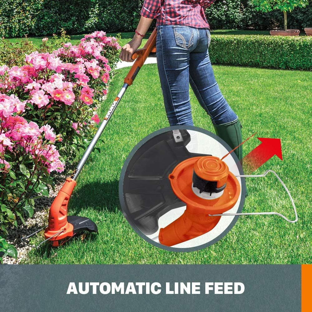 WORX Cordless String Trimmer & Lawn Edger - Lightweight 20V Electric Weed Wacker with Auto Feed, Battery Included
