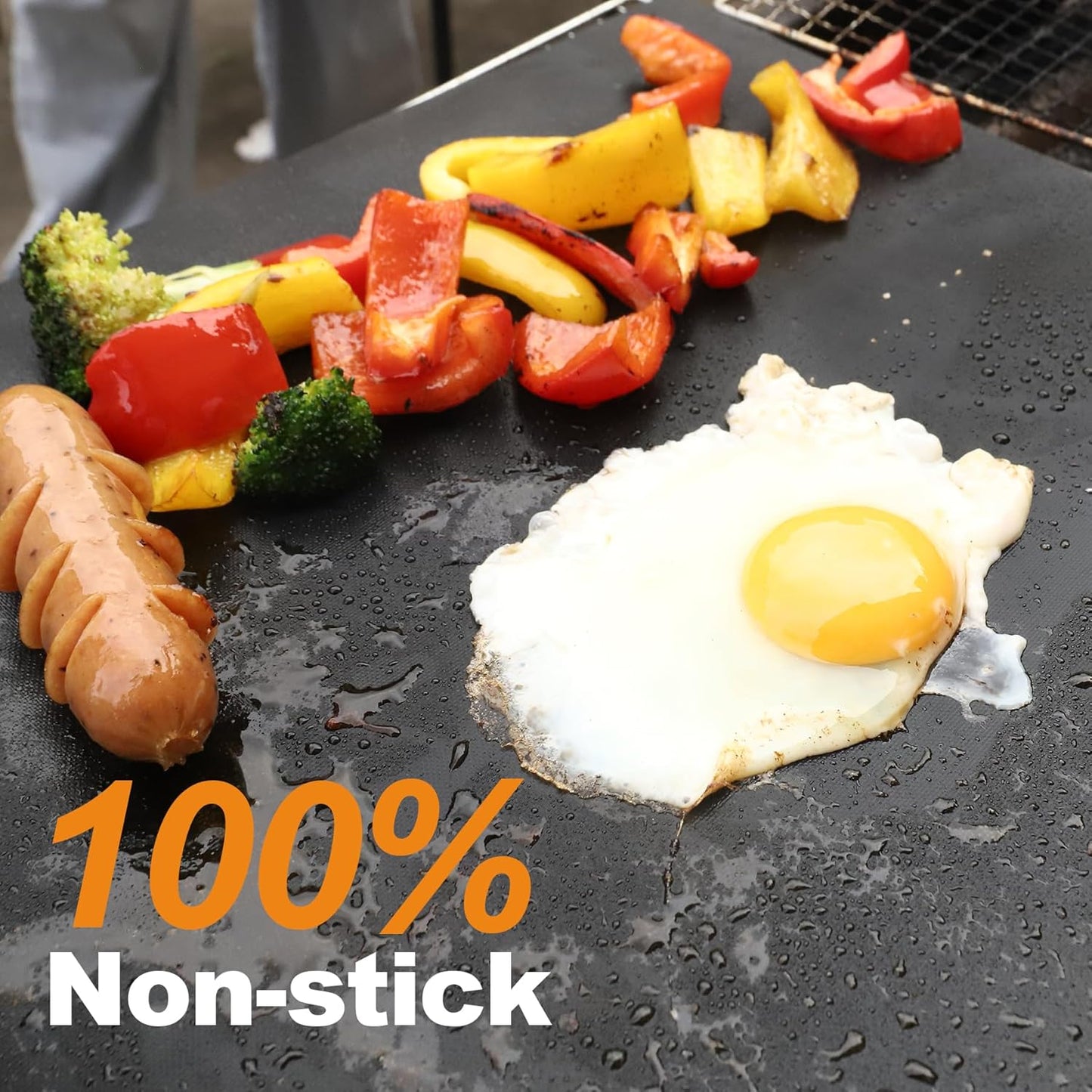 UBeesize 75-Inch Reusable Oven Liners - Heavy-Duty Non-Stick Teflon Mats for All Ovens & Grills