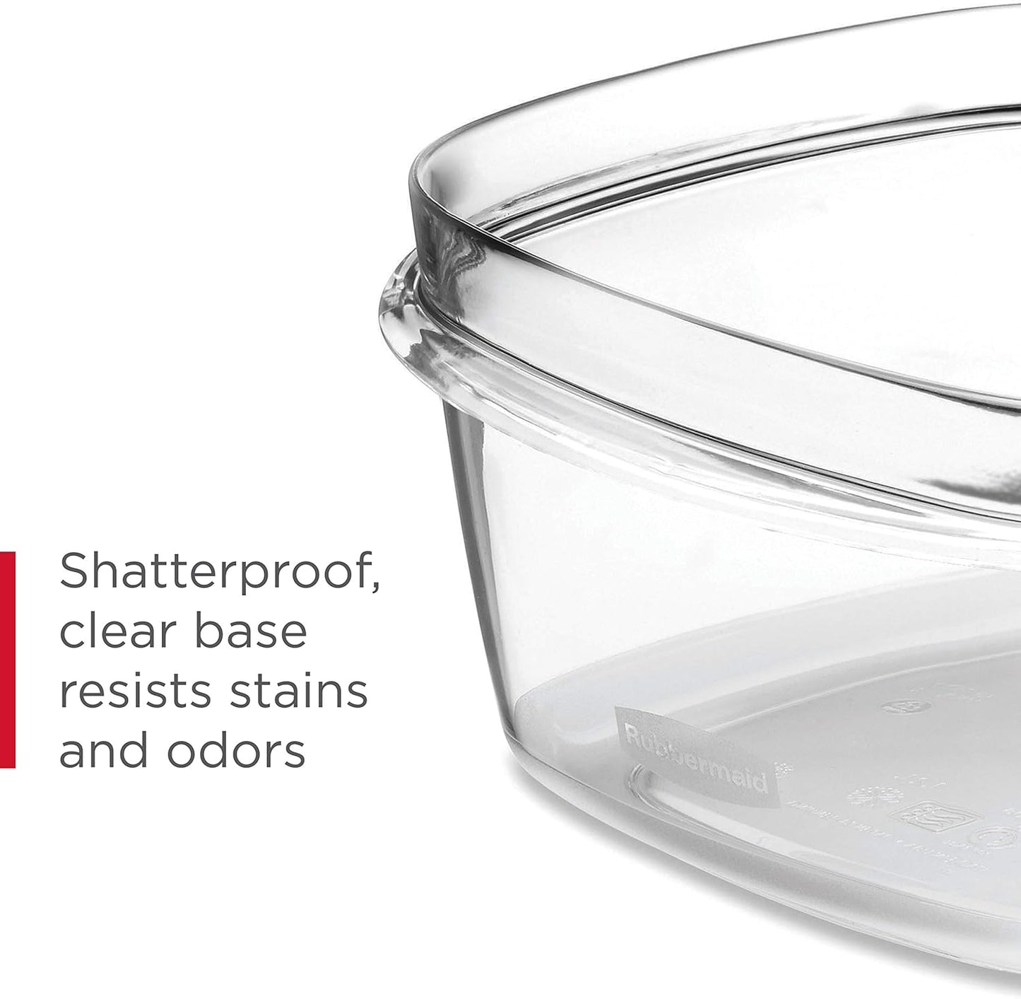 Rubbermaid Premier Food Storage Containers - 10-Piece Set | BPA-Free, Microwave & Dishwasher Safe, Grey