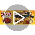 150W Taco Tuesday Kit with 3-Temp Control & 6 Trays - Lazy Susan Taco Bar Set