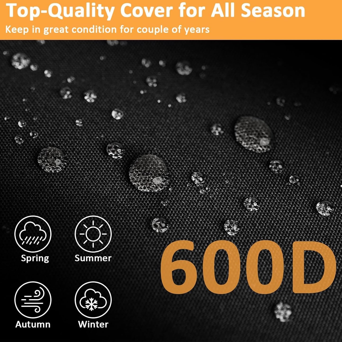 Weber - 30 Inch Grill Cover | Waterproof BBQ Cover for Spirit 210 Series - Fits 2 Burner Grills