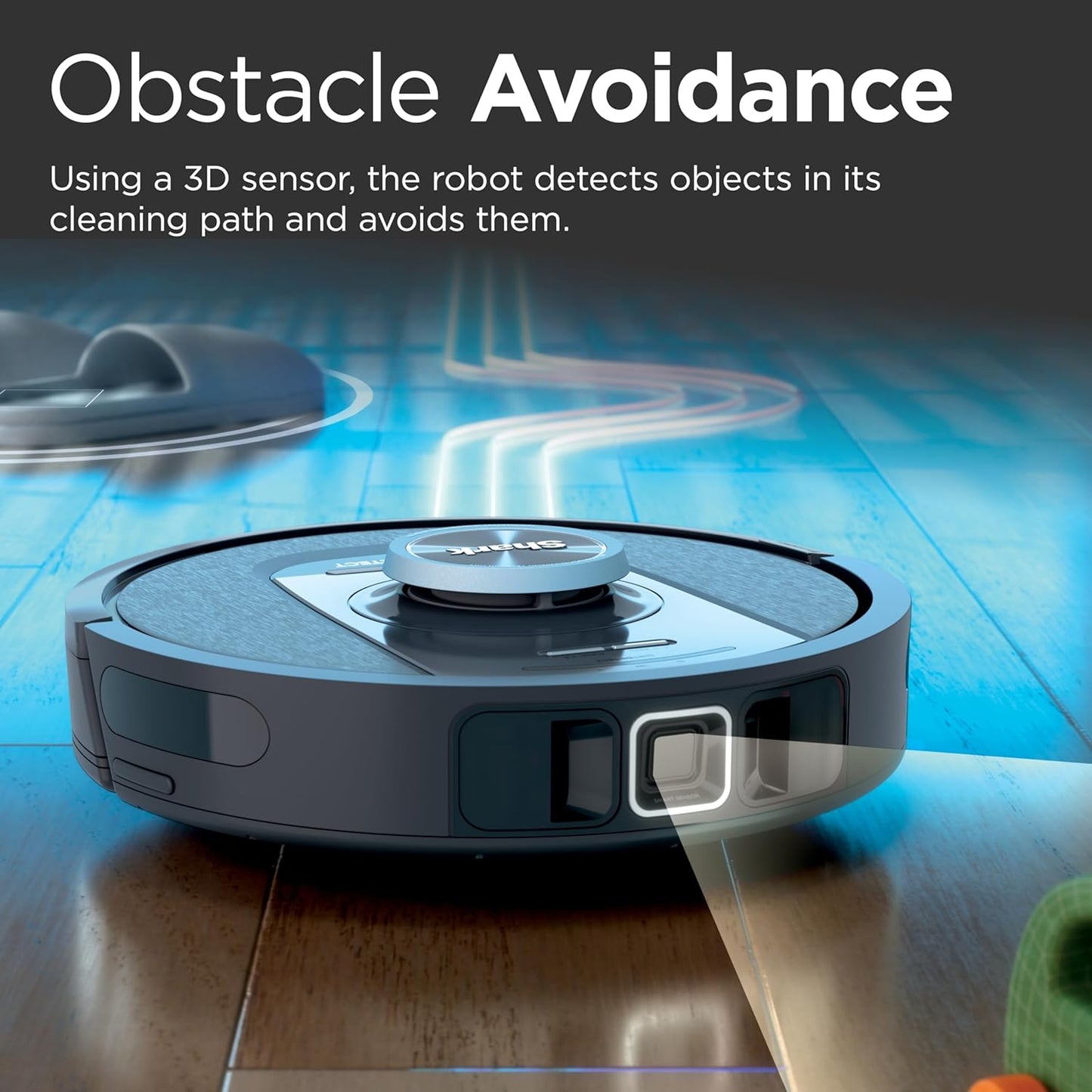 Shark PowerDetect Self-Empty Robot Vacuum - NeverStuck Technology for Deep Cleaning Carpets & Hard Floors | XL 60-Day Capacity, Black