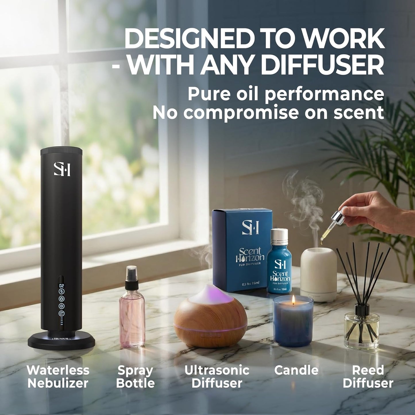 Royal Cashmere RC Hotel Diffuser Oil - 5-Star Luxury Fragrance | 0.5 Fl Oz (15 ml) for Ultrasonic & Waterless Diffusers