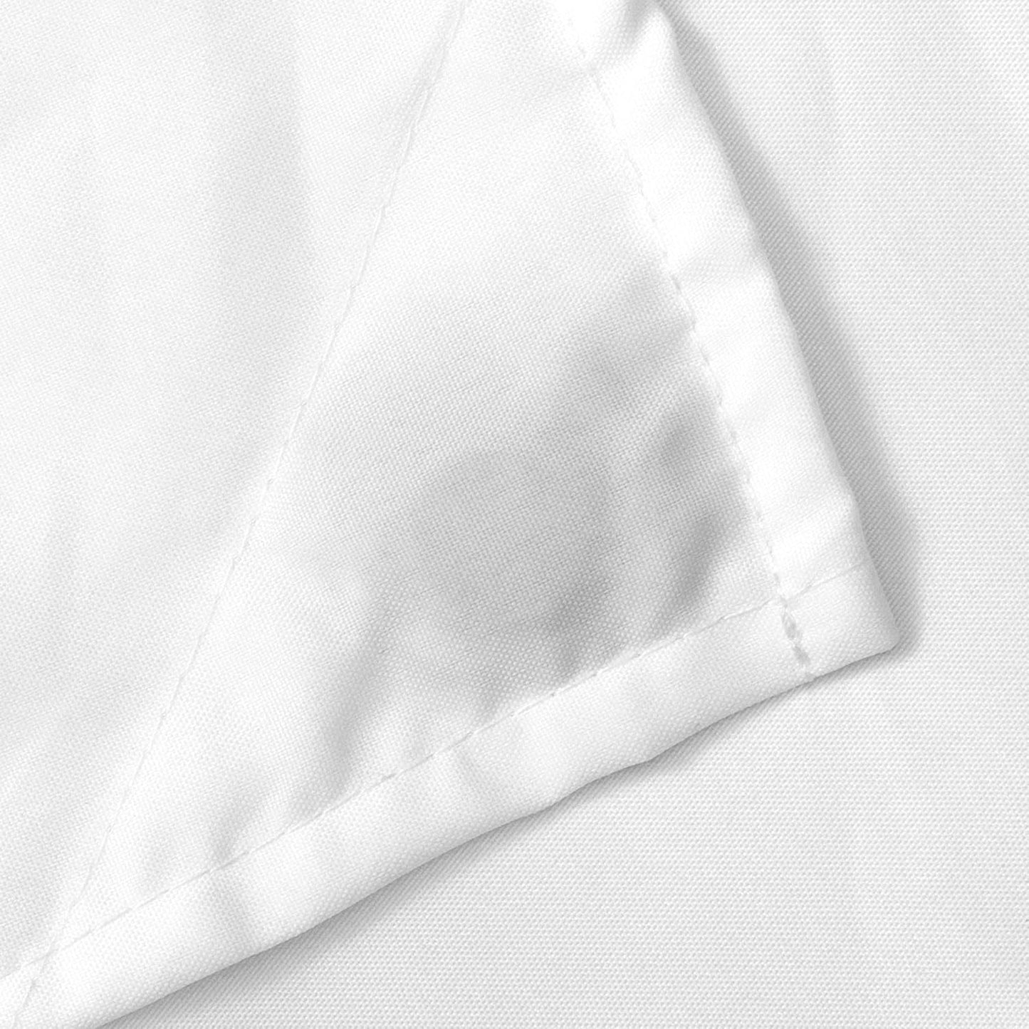 N&Y HOME Shower Curtain Liner - Solid White, Hotel Quality, Machine Washable, 70 x 72 Inches