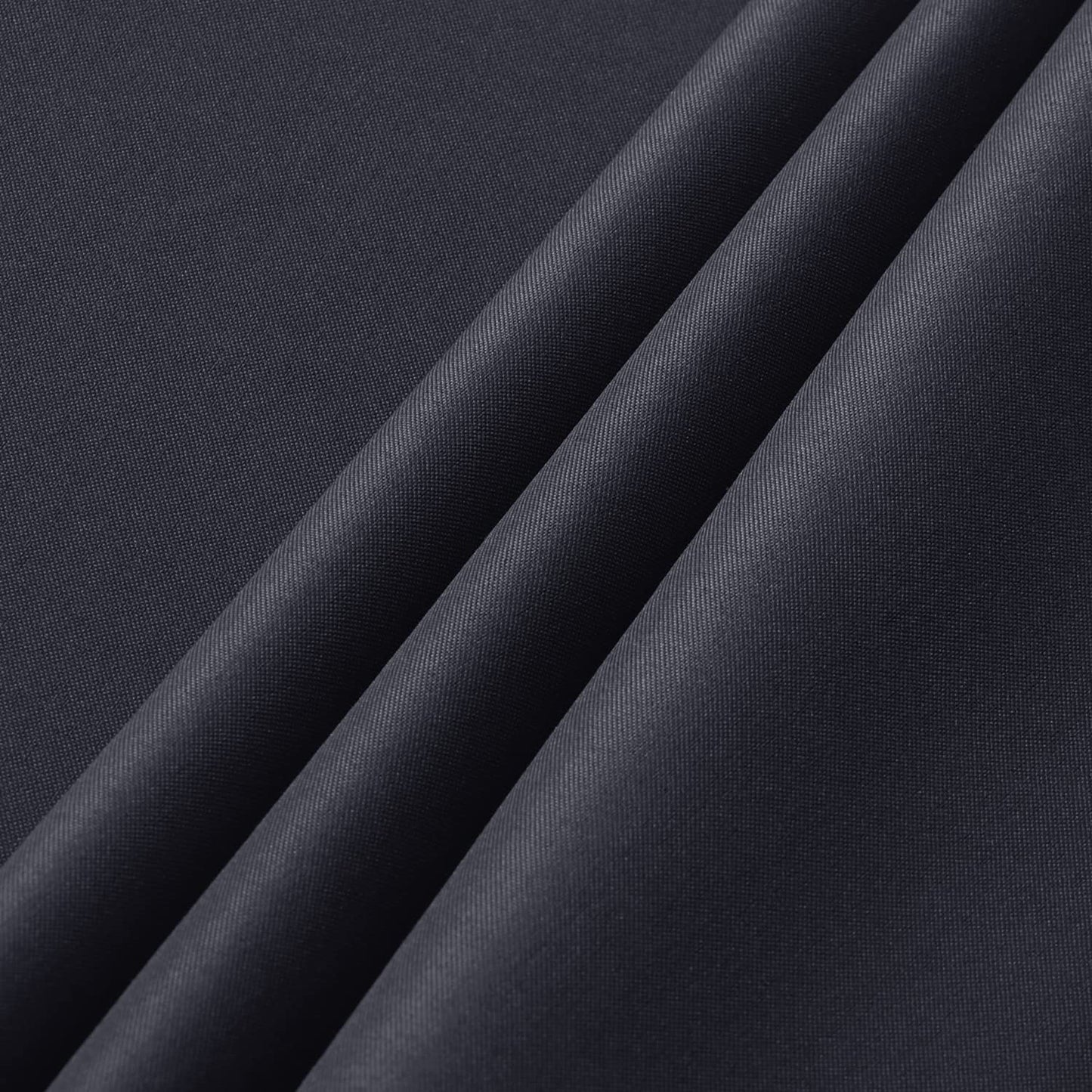 sancua 2 Pack Dark Grey Tablecloth 54 x 78 Inch, Rectangle 4 Feet Table Cloth - Stain and Wrinkle Resistant Washable Polyester Table Cover for Dining Tables, Buffet Parties and Camping