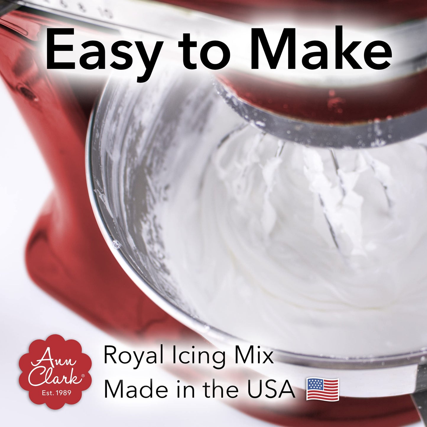Ann Clark Royal Icing Mix Makes 2 Cups (16 oz) of Cookie Icing