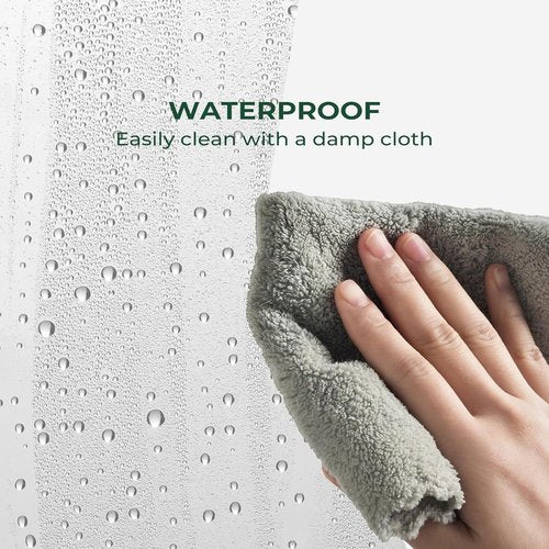 Harborest Clear Shower Curtain Liner - Waterproof PEVA with Suction Cups & Magnets, 72 x 72 Inches
