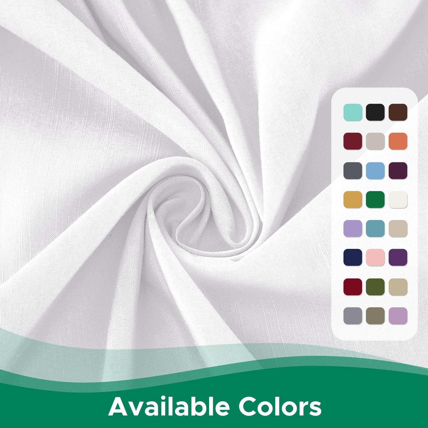 Biscaynebay Wrap Around Bed Skirts for Queen Beds 15" Drop, White Adjustable Elastic Dust Ruffles Easy Fit Wrinkle & Fade Resistant Silky Luxurious Fabric Machine Washable