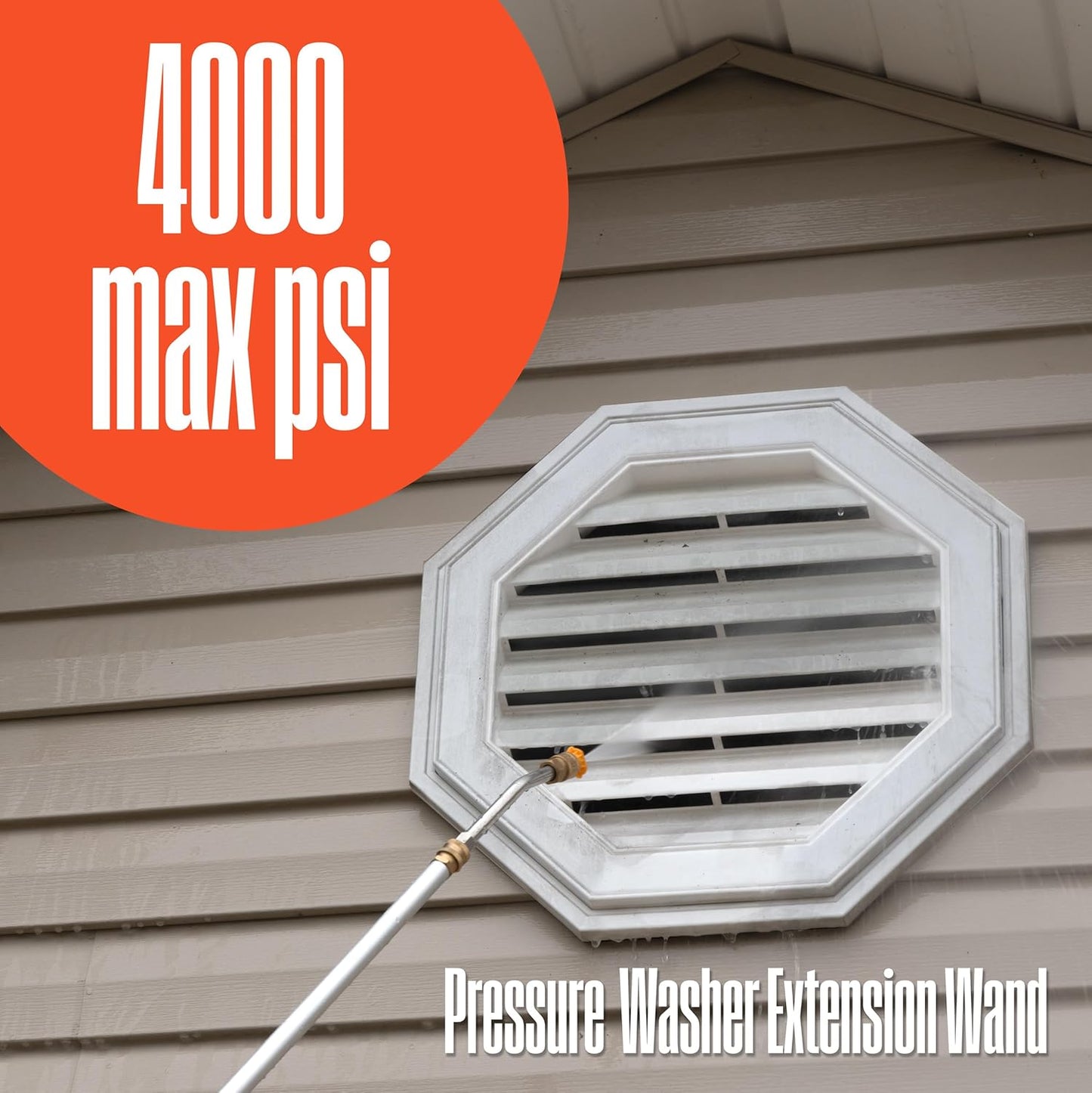 Westinghouse 9 Ft. Pressure Washer Extension Wand - Compatible with Gas & Electric Washers