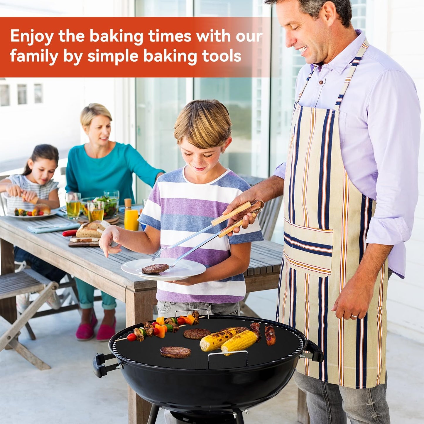 Skiennix Oven Liners - Reusable Heavy-Duty Teflon Mats | Non-Stick & Easy to Clean, 2-Pack Set