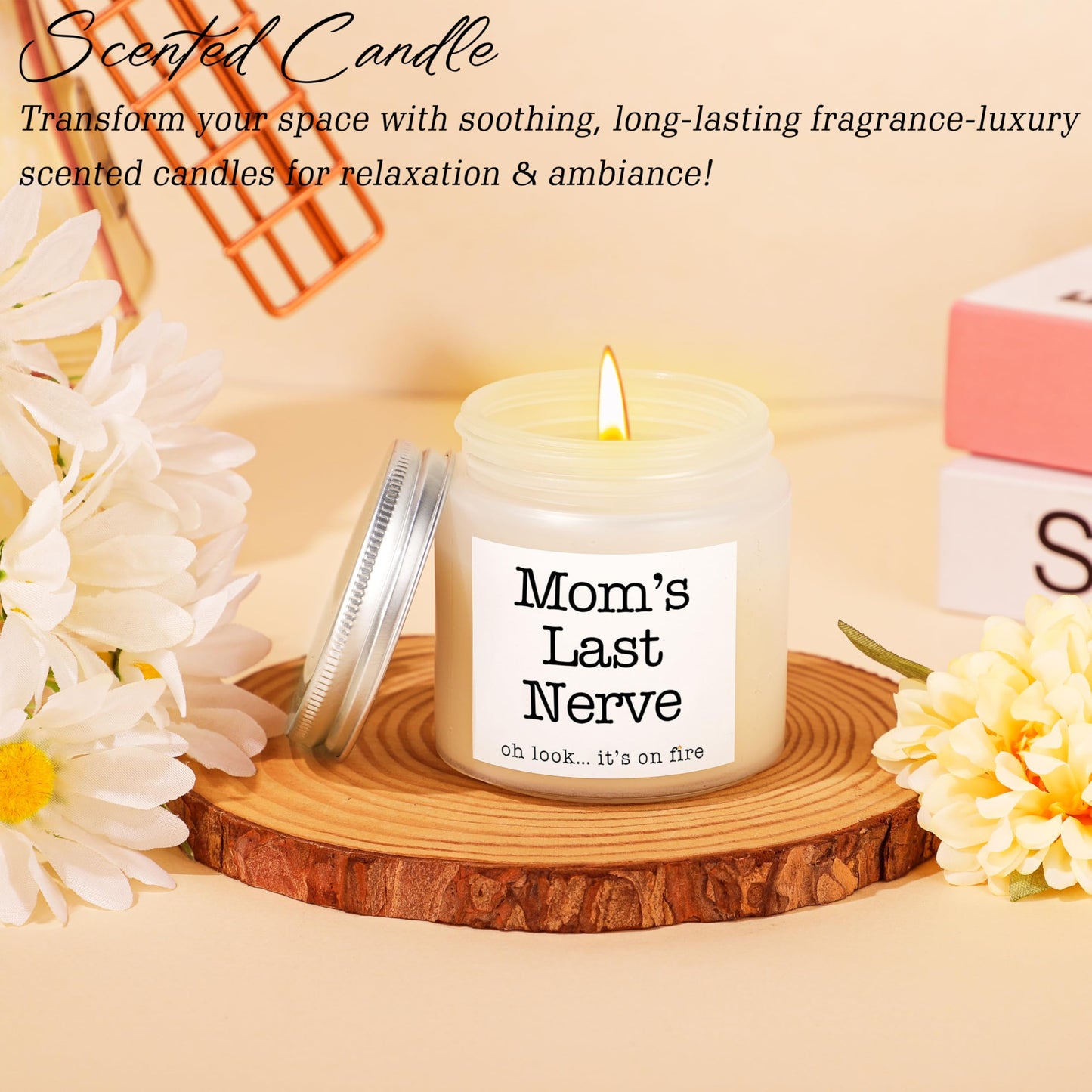 DOGMEM Mothers Day Gifts, Mom Birthday Gift Ideas Basket for Moms Mama Mother from Daughter Son Child, Mothers Day Gifts for Mom, New Moms Gift