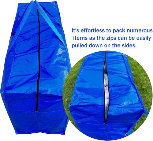 66 Gallon Extra Large Storage Bags by [Brand Name] - Heavy Duty Waterproof Duffle for Travel & Moving