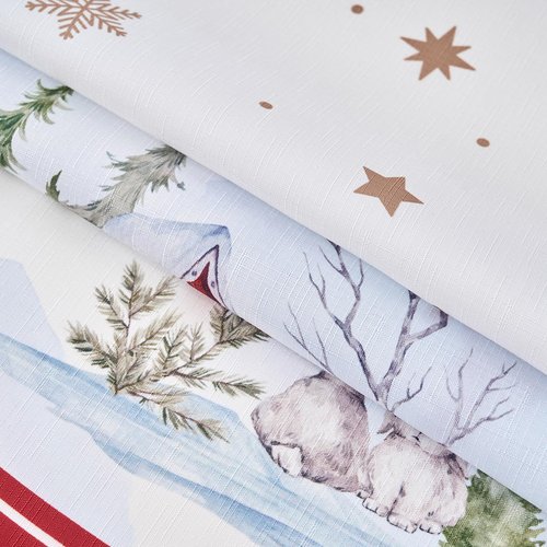 Christmas Round Tablecloth 60 Inch Snow White Table Cloth Scalloped Edge Silky Light Fabric Waterproof Wrinkle Free Washable Table Cover for Kitchen Dinning Outdoor Birthday Patio Party Decor