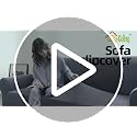 Easy-Going Large Light Gray Stretch Couch Cover for 60-81 Inch Sofa, Washable Slipcover