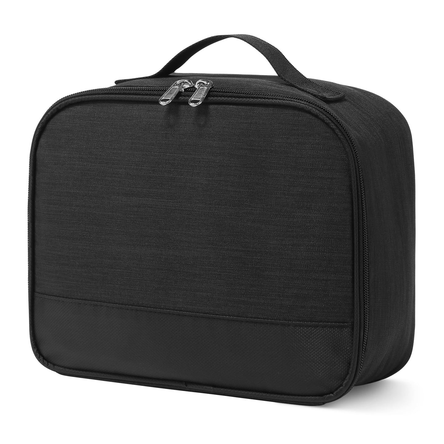 ZM-YOUTOO Lunch Box for Men - Reusable Lunch Bag Men Adult Women- Insulated LunchBox for Office Hiking Camping (Black)