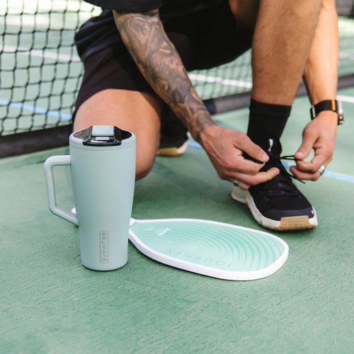 BrüMate Era Flip 40oz Tumbler with 100% Leakproof Covered Straw Lid | Hygienic Covered Straw | Insulated Stainless Steel Water Bottle with Handle | Cup Holder Friendly | BPA-Free (Java)