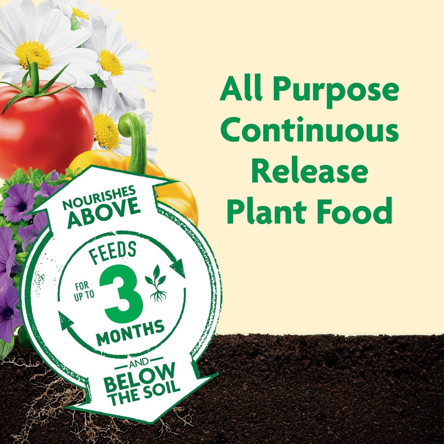Miracle-Gro All Purpose Plant Food - Feeds Indoor & Outdoor Plants for 3 Months, 4.5 lbs (Pack of 6)