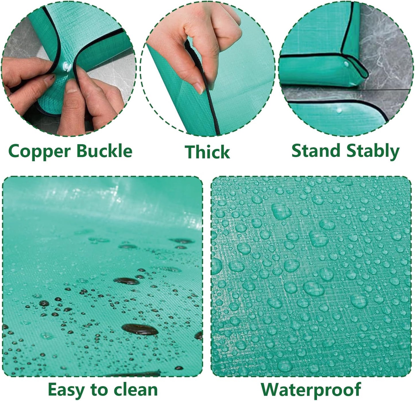Skiennix 17-Piece Succulent Plant Care Tool Set - Indoor Transplanting Mats & Mini Gardening Tools
